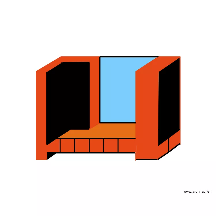 BIBLIOTHEQUE. Plan de 23  et 10 m²