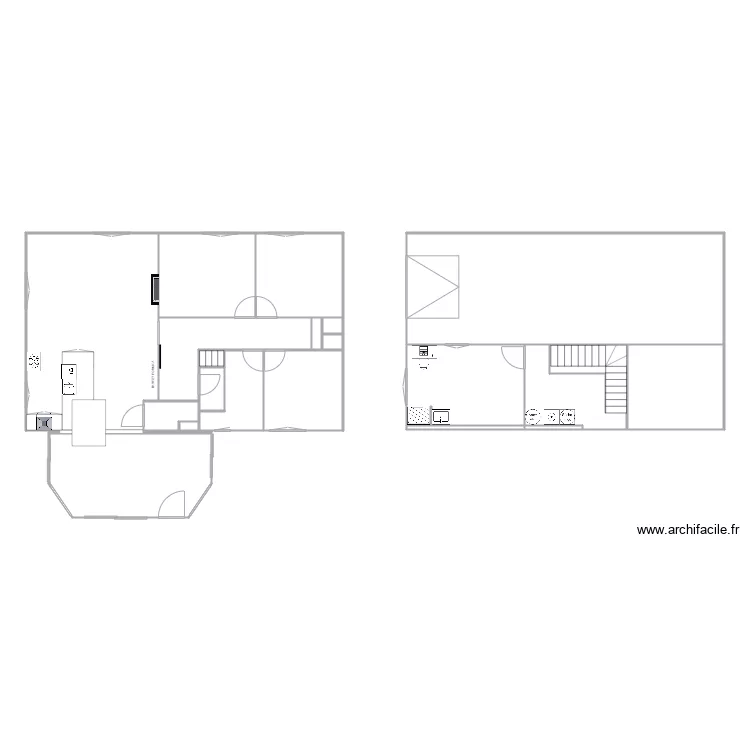 PLAN maison NUE. Plan de PLAN maison NUE. Plan de