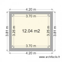 chambre 12m2