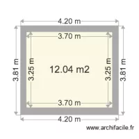 chambre 12m2