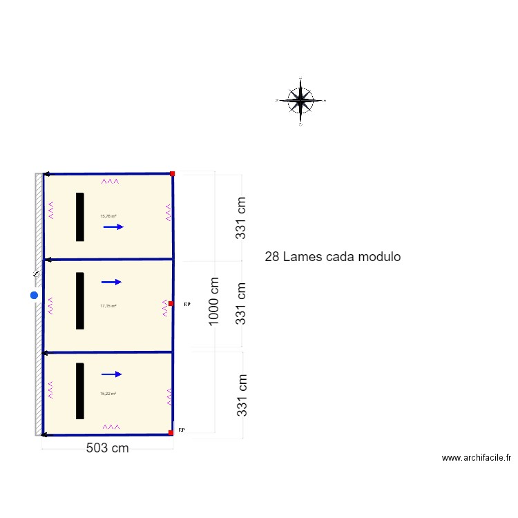 Kenia Roa- Santa Barbara. Plan de 0 pièce et 0 m2