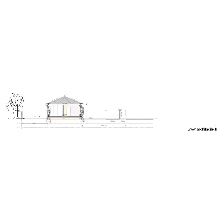 profil 1 AMICALE DES PEINTRES. Plan de 0 pièce et 0 m2