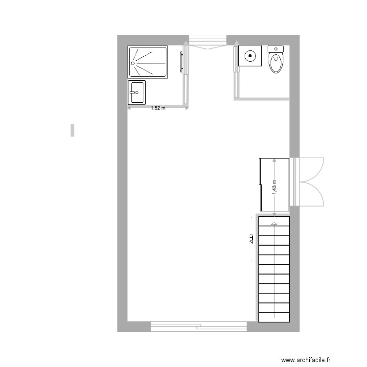 studio libourne. Plan de 0 pièce et 0 m2