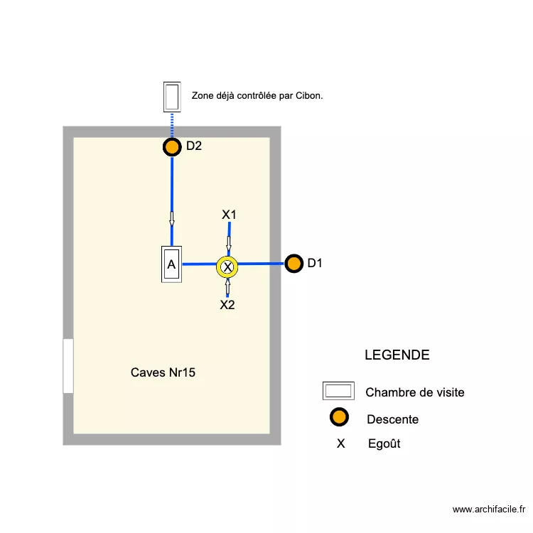 RC20192 deVillepin. Plan de 