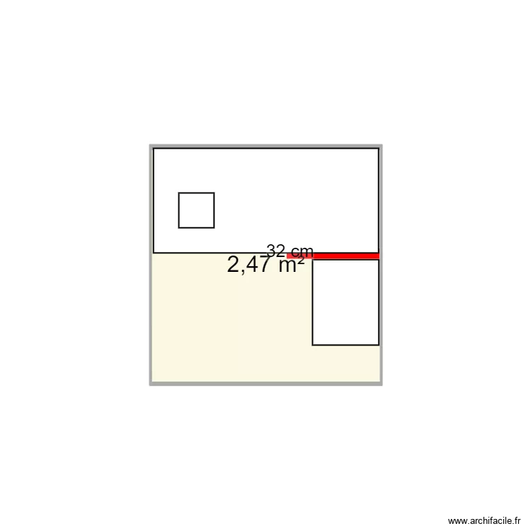 FARIDD BAIGNOIRE. Plan de 