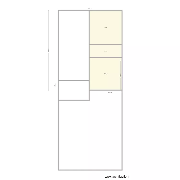 MOISSY FERME. Plan de 