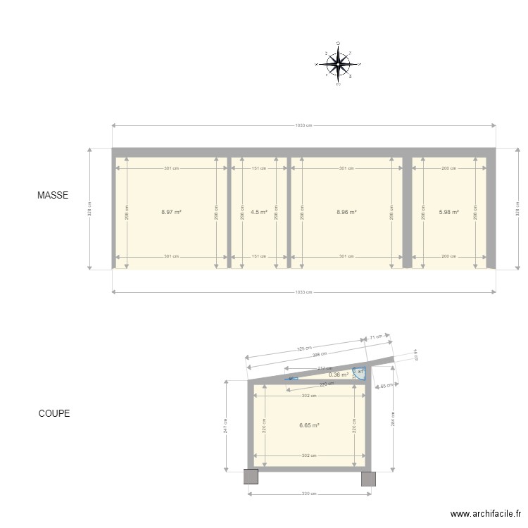 Abri chevaux. Plan de 0 pièce et 0 m2