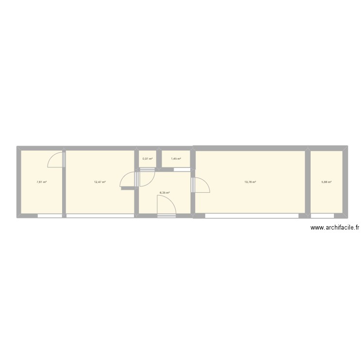 bureaux . Plan de 0 pièce et 0 m2