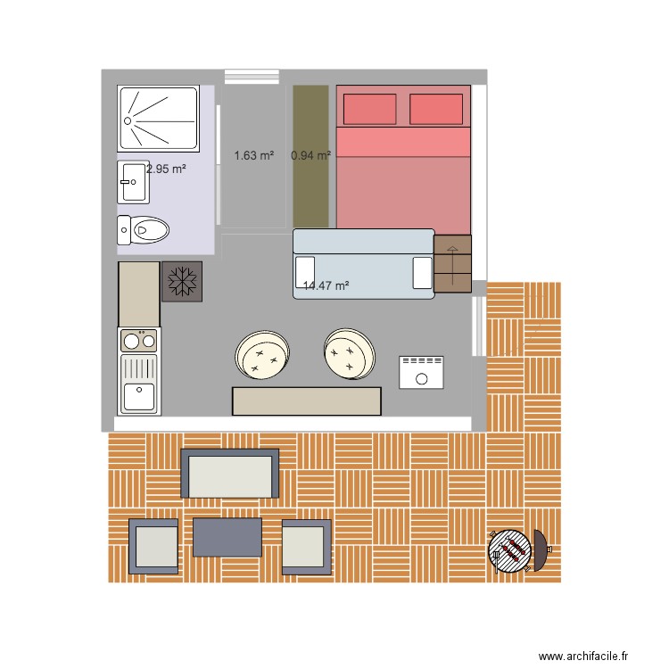 cabanebis. Plan de 0 pièce et 0 m2