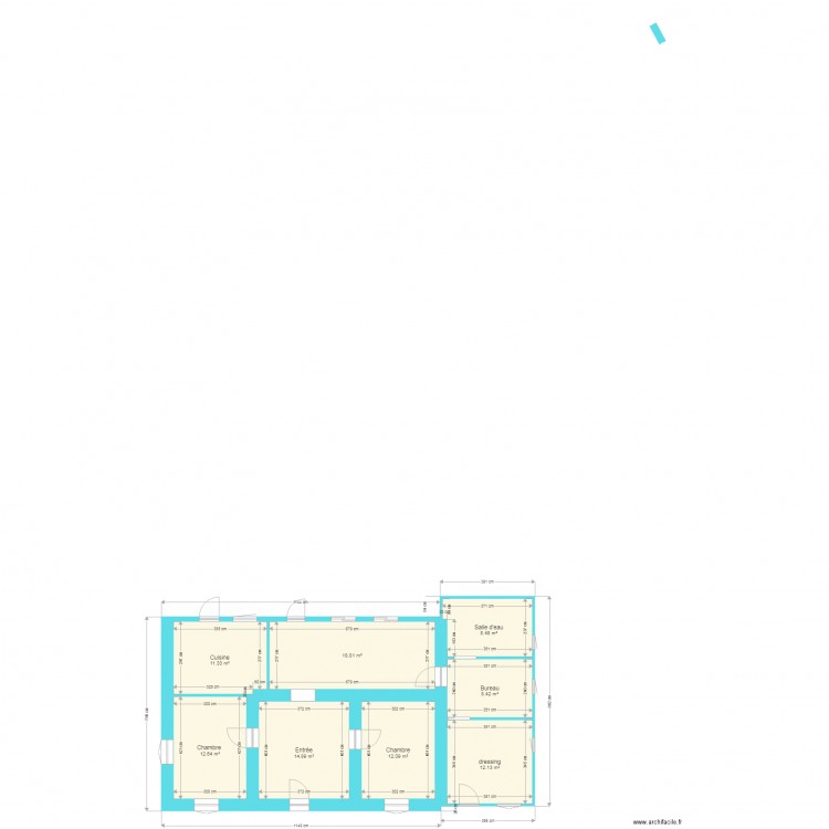 piton defaud 2. Plan de 0 pièce et 0 m2