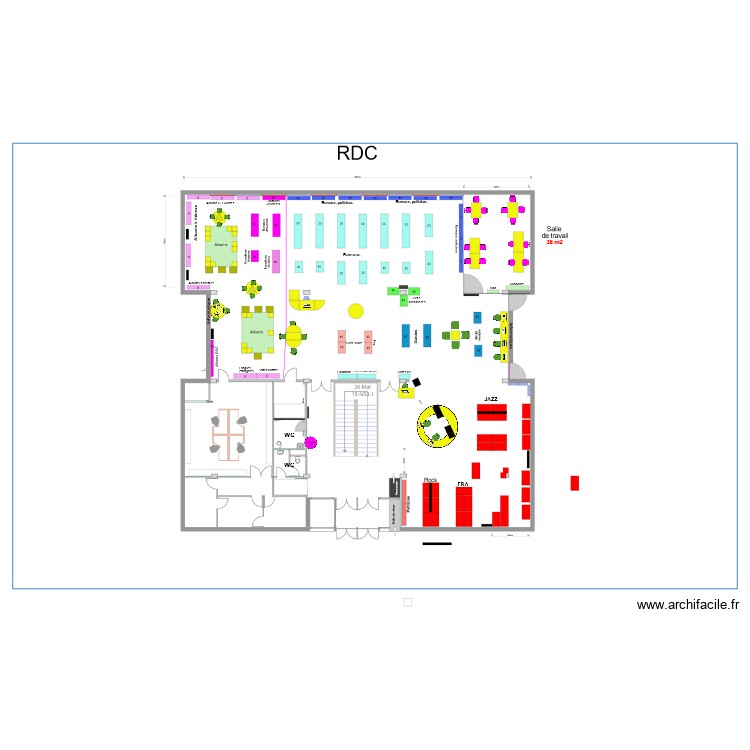 RDC SANNOIS V4 CDDVD1. Plan de 0 pièce et 0 m2