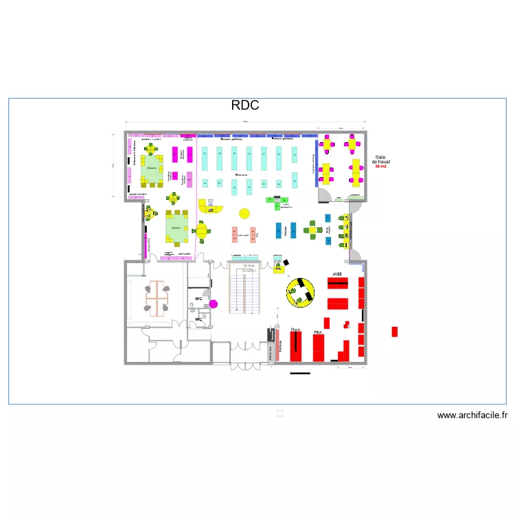 RDC SANNOIS V4 CDDVD1. Plan de RDC SANNOIS V4 CDDVD1. Plan de
