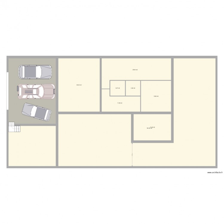 plage. Plan de 0 pièce et 0 m2