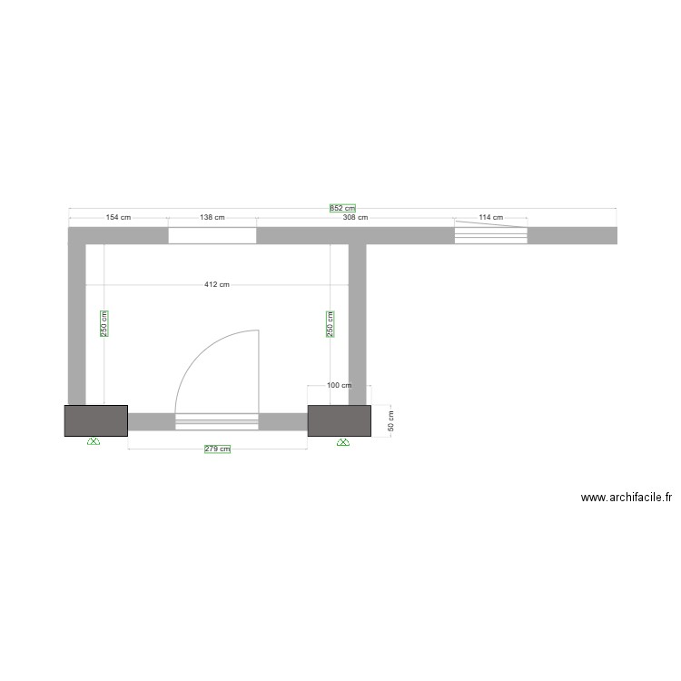 exterieure. Plan de 0 pièce et 0 m2