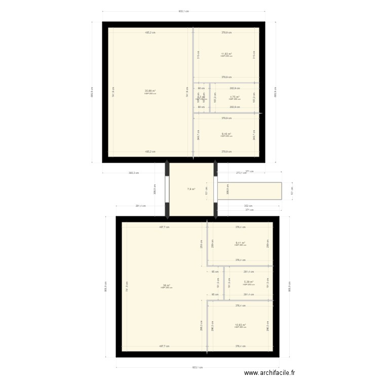 ESSAI MONTFERRIER. Plan de 0 pièce et 0 m2