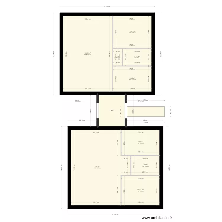 ESSAI MONTFERRIER. Plan de 