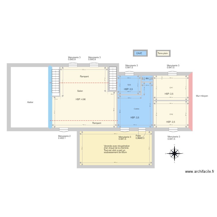 TOUBA. Plan de 0 pièce et 0 m2