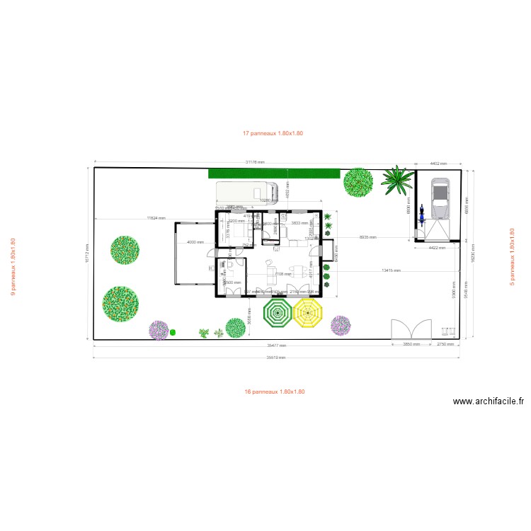 CLÔTURE 2. Plan de 0 pièce et 0 m2