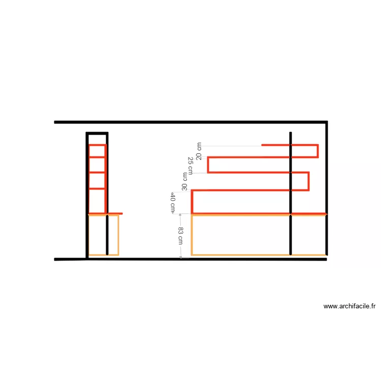 bibliothèque. Plan de bibliothèque. Plan de