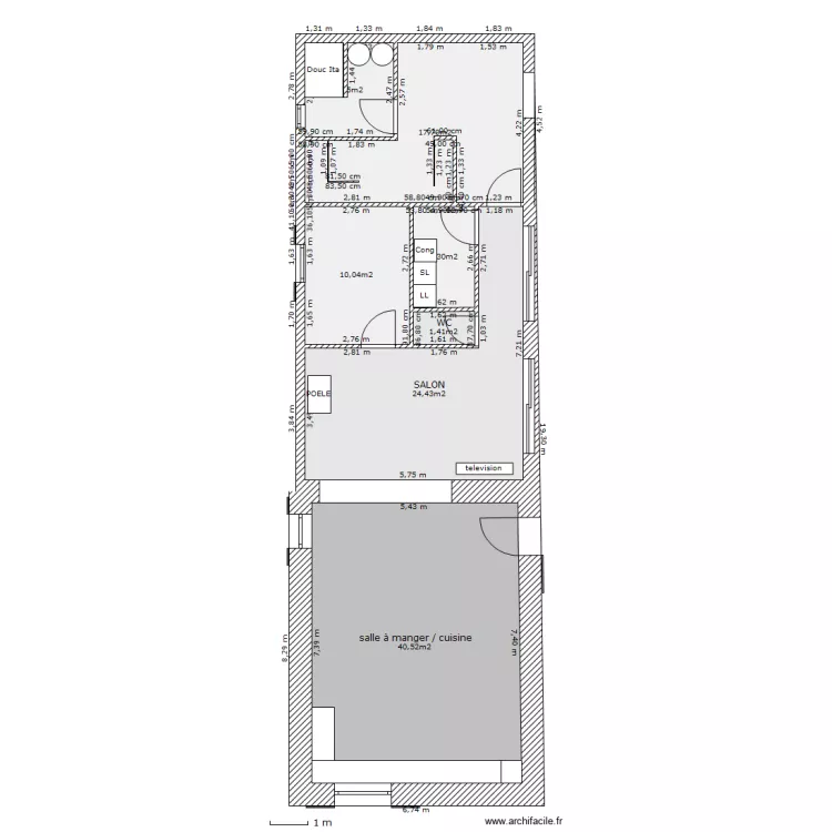 MAISON PRO 6. Plan de MAISON PRO 6. Plan de