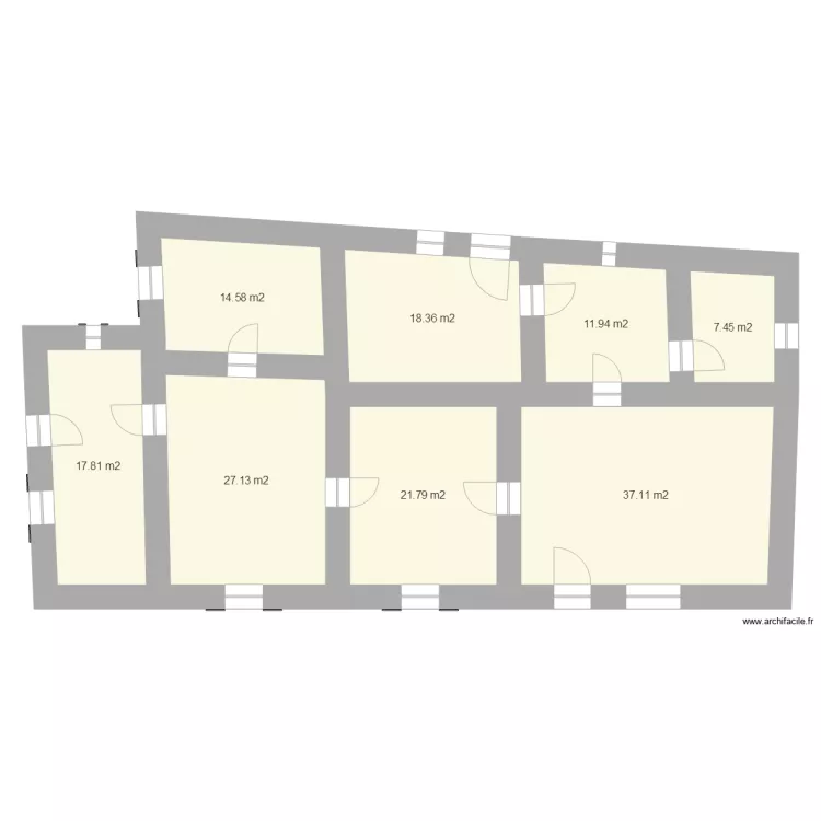 1etage Raunier bis. Plan de 