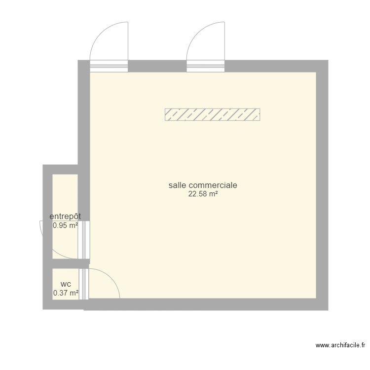 locaux 2. Plan de 0 pièce et 0 m2