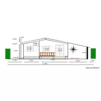 Facade SUD Chalet 124