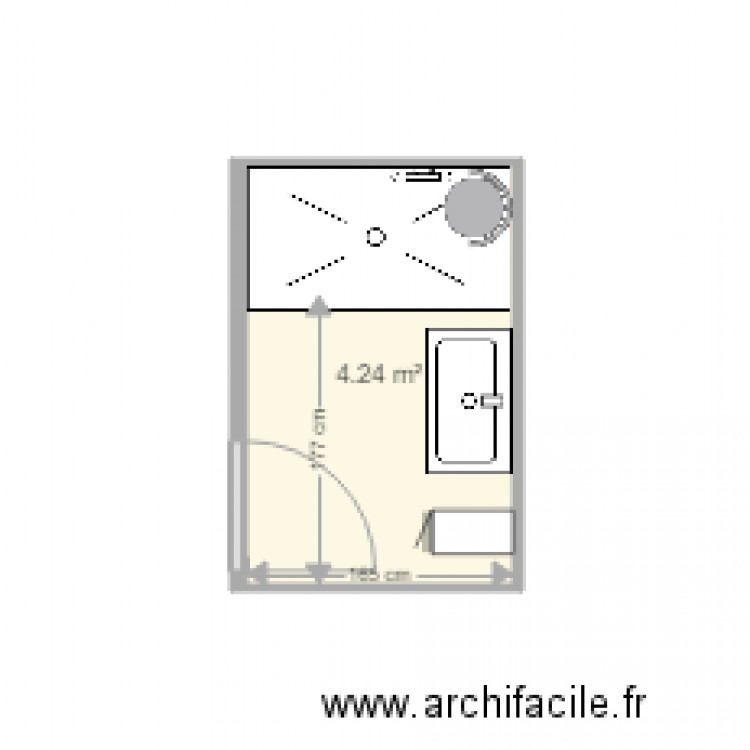  sdb apres nicolasR. Plan de 0 pièce et 0 m2