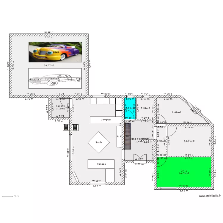 Maison PEYPIN 4. Plan de Maison PEYPIN 4. Plan de