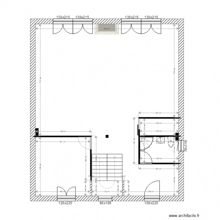 Dunes. Plan de 0 pièce et 0 m2