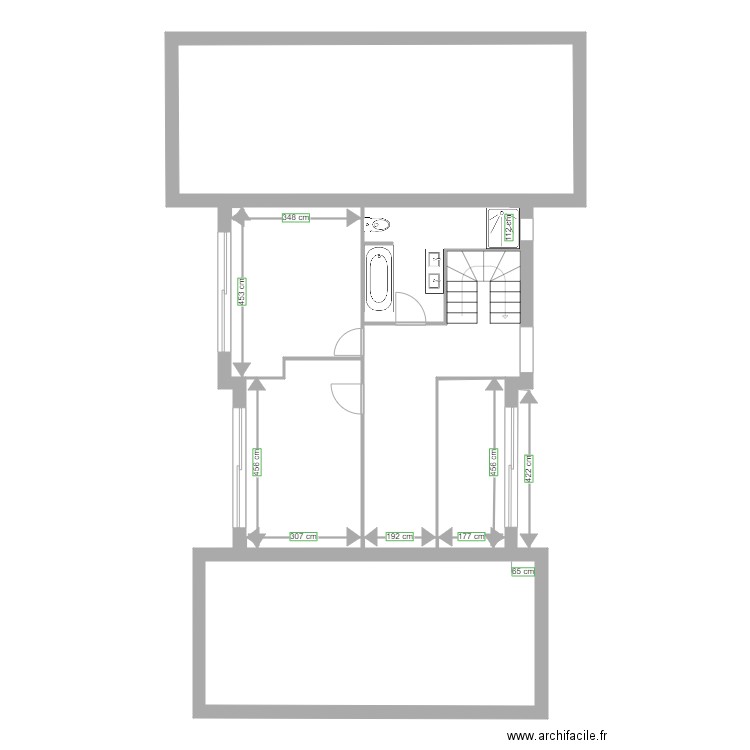 marion 2. Plan de 12 pièces et 283 m2