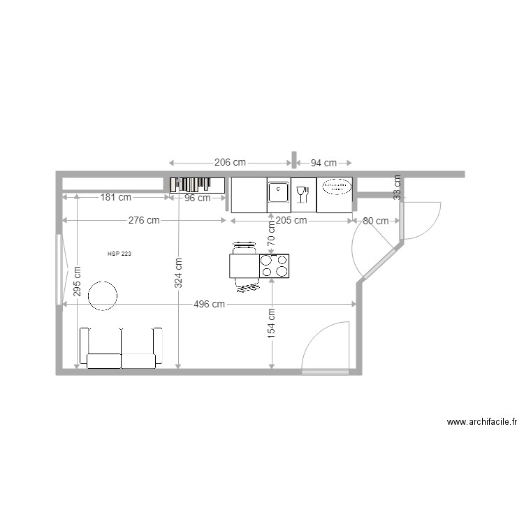 projet 5 Laure. Plan de 0 pièce et 0 m2