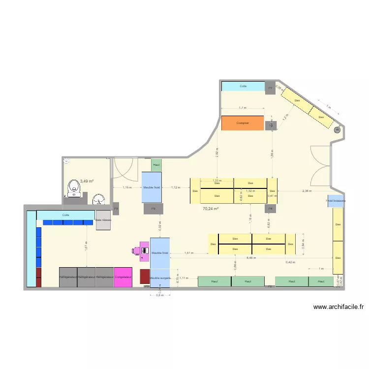CAEN - Hypoth&egrave;se 4 (30/05). Plan de 
