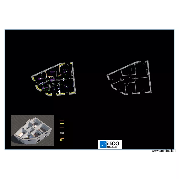 Plan implantation elec R1 appt 2. Plan de 