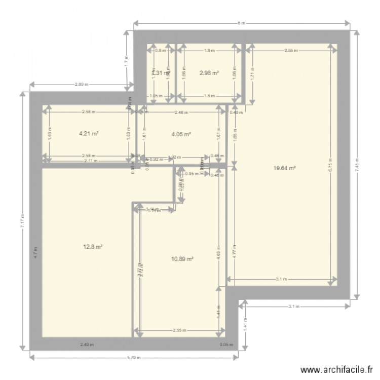 maison1. Plan de 0 pièce et 0 m2