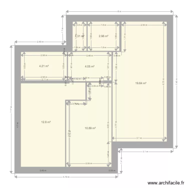 maison1. Plan de 