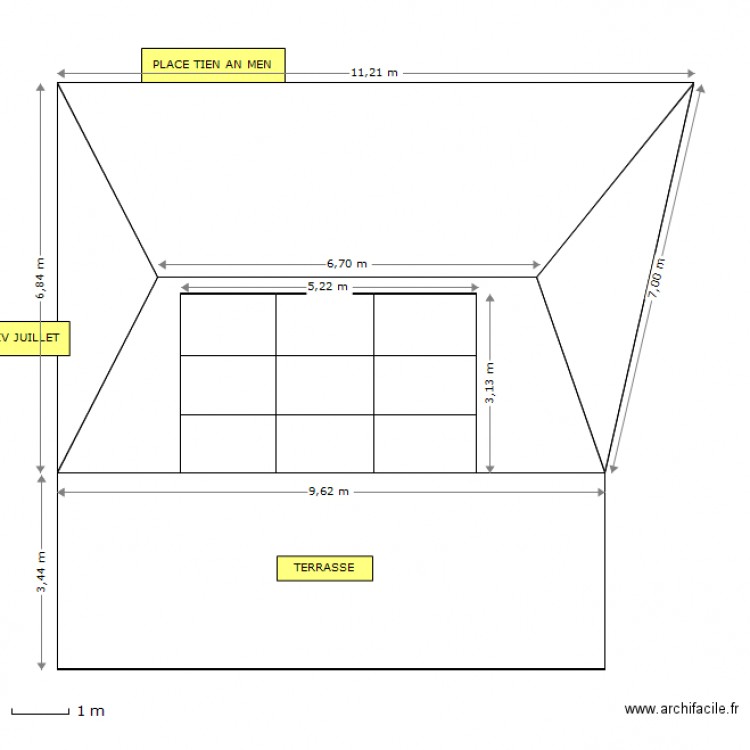 9JUILLET. Plan de 0 pièce et 0 m2