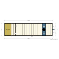 chassis roulotte 10 5 m