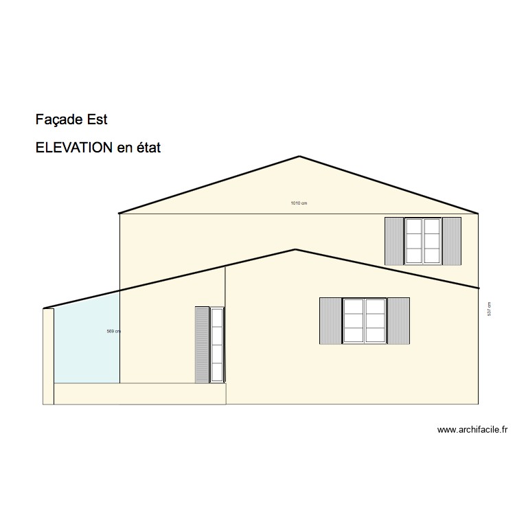 M&eacute;thamis fa&ccedil;ade est en &eacute;tat. Plan de 0 pièce et 0 m2