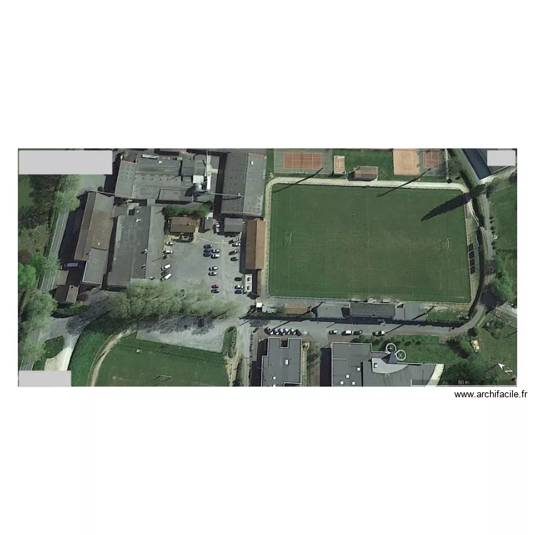 parking stade. Plan de parking stade. Plan de