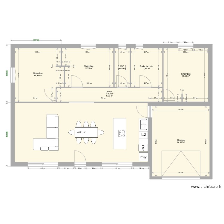 MAISON FINAL . Plan de 0 pièce et 0 m2