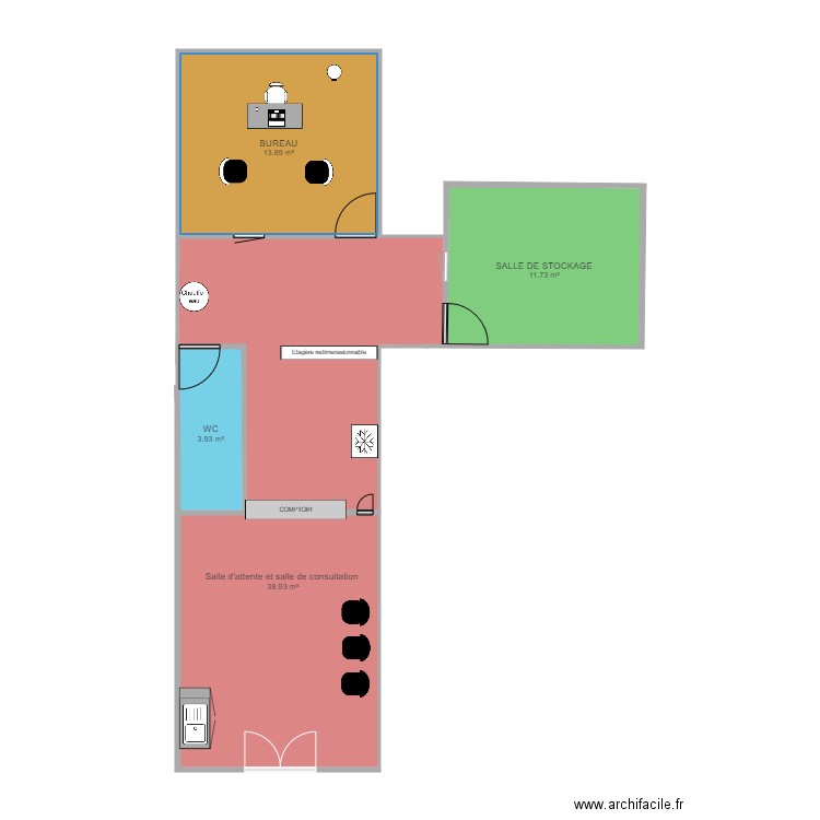 MOMO. Plan de 0 pièce et 0 m2