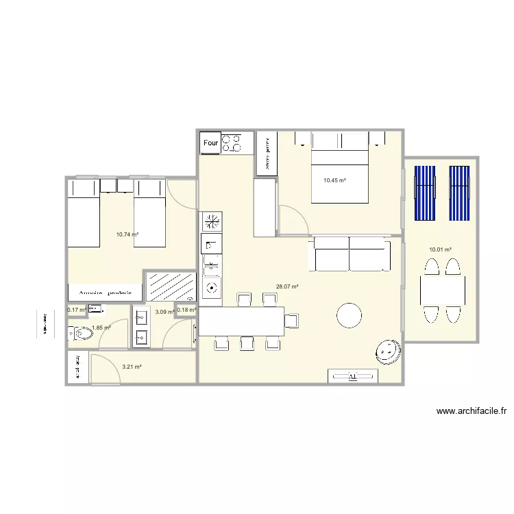 Santa Clara 2 optimis&eacute;V8. Plan de 
