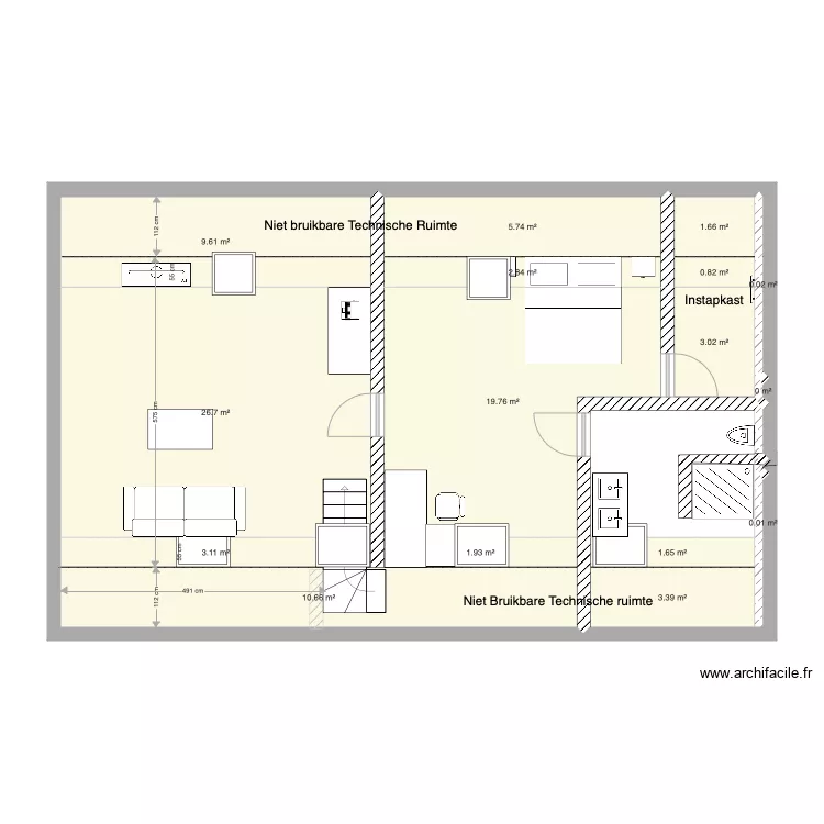 Zolder AJ v03. Plan de Zolder AJ v03. Plan de