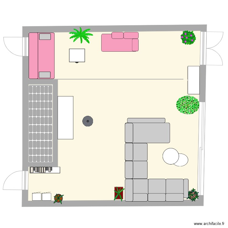 salle zen 3. Plan de 0 pièce et 0 m2