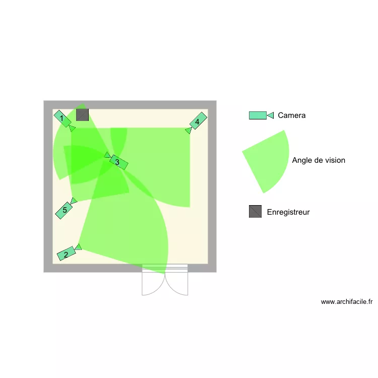 KLM st louis. Plan de 