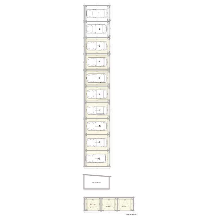 garage realville. Plan de garage realville. Plan de