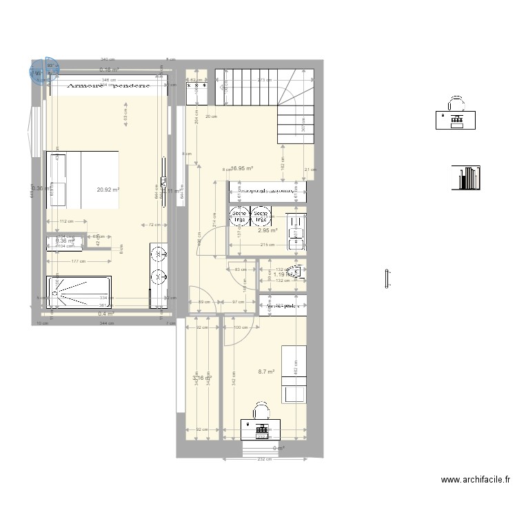 SOUSSOL JULIENMAX 23032020 V3. Plan de 0 pièce et 0 m2