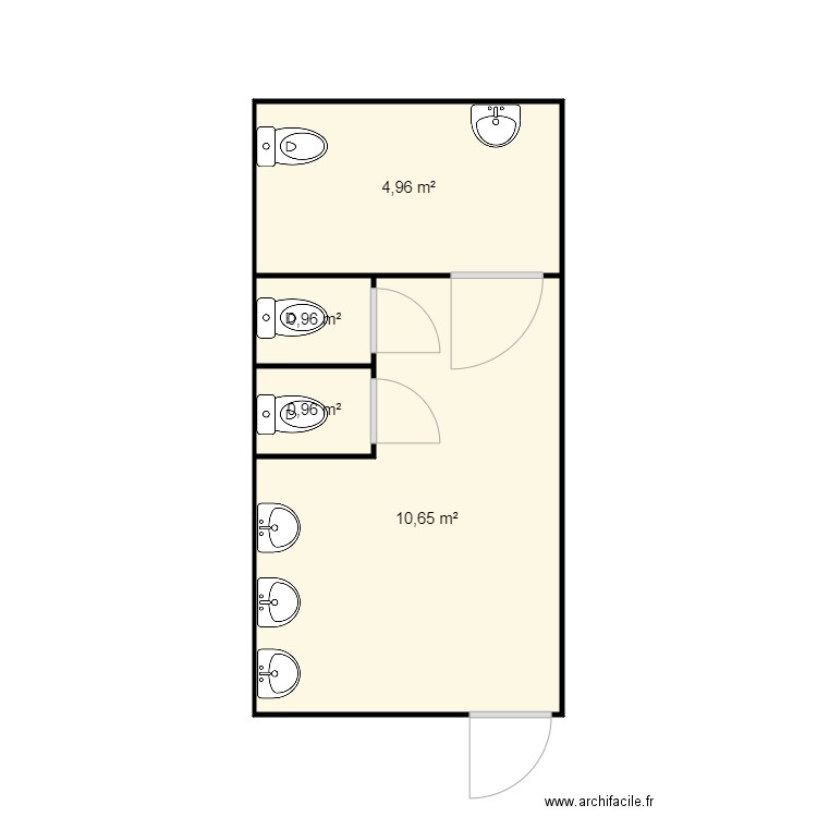 COFICIEL PMR. Plan de 0 pièce et 0 m2