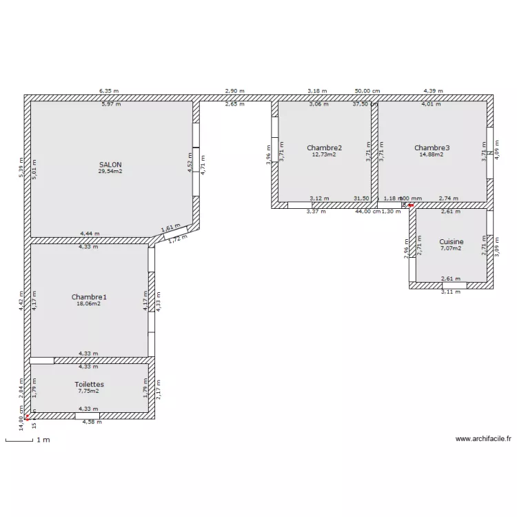 Projet A Thies. Plan de 